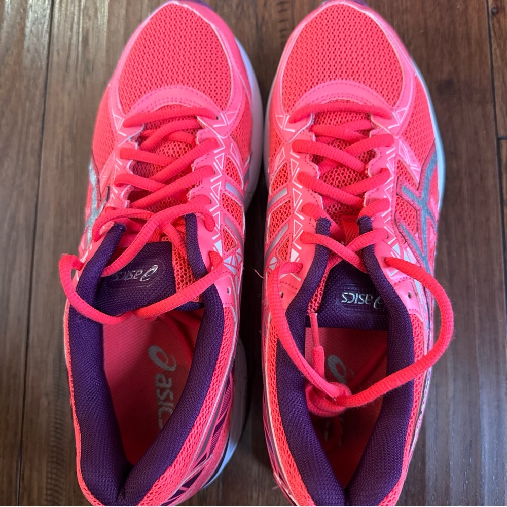 Asics Womens Gel-Exalt 3 #T666N Size 10 Lace Up Running Shoes Work Out Sneakers - Picture 3 of 7